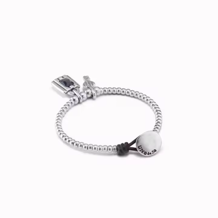 Pulsera de la suerte con llave de cristal y diseño único para buena suerte y parrilla - 1