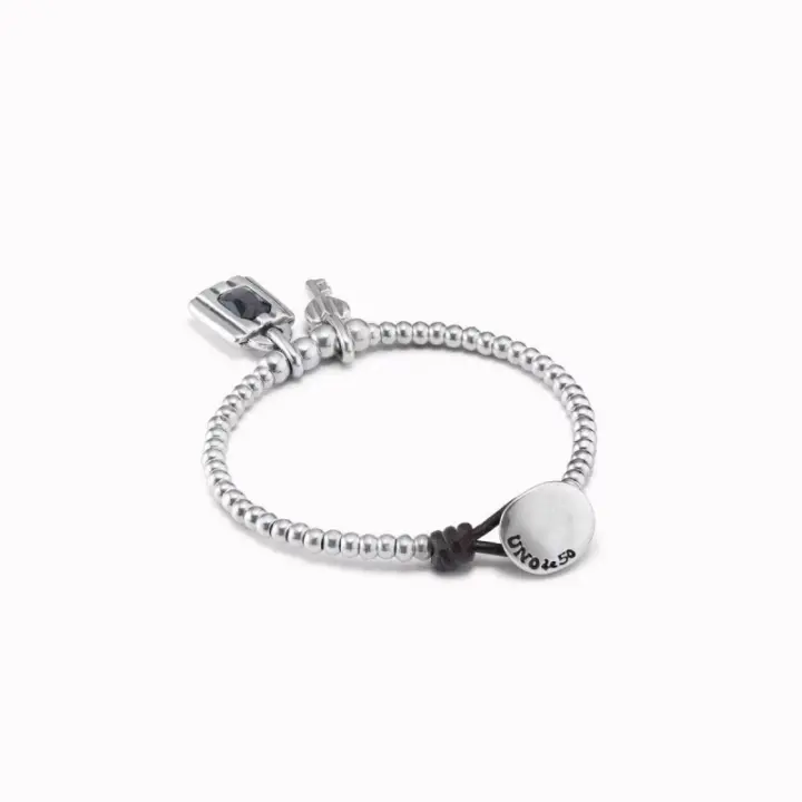 Pulsera de la suerte con llave de cristal y diseño único para buena suerte y parrilla - 1