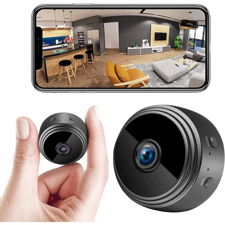 Mini Cámara Espía 1080P HD, Cámara Oculta para Ver En El móvil, microcámaras De Vigilancia De Larga duración, Interior - 1