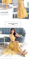 Elegante Vestido de Verano para Mujer 2023 Cintura Ajustada, Manga Corta, Moda de Verano - details 9