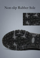 Zapatos de senderismo de marca para hombre, zapatos de Trekking al aire libre de cuero de ante, zapatillas de entrenamiento ligeras antideslizantes, zapatos de escalada para caminar - details 7