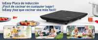 IsEasy-placa de inducción portátil con cerradura para niños, 1 placa de inducción individual de 2100 W, placa caliente de 28 cm - details 2