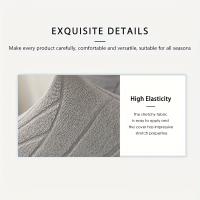 Elegante Protector de Sofá Jacquard Impermeable, Cubierta antiarañazos, Elástica, Lavable para Uso en Todo el Año, 1 unidad - details 1