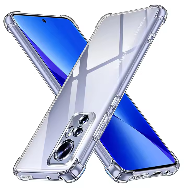 Funda de silicona suave transparente de cristal ultrafina a prueba de golpes para Xiaomi - 1
