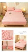 Bonenjoy-sábanas ajustadas, Funda de colchón de Color sólido, funda de cama elástica, ropa de cama para adultos y niños, Sábana bajera suave (sin funda de almohada) - details 20