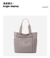 Bolso de mujer casual nuevo bolso de madre portátil de hombro de tela de nylon de color sólido informal de gran capacidad - details 19