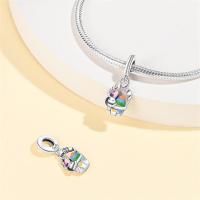 Pulsera Original Fit 100% Plata de Ley S925 Encantos de Huevo de Dragón para Mujeres Joyería DIY Cuentas de Cumpleaños Pascua - details 12