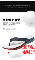 Nuevas chanclas para hombre, sandalias de playa antideslizantes de suela suave con amortiguación de golpes y fondo de cojín de aire completo ajustado - details 9