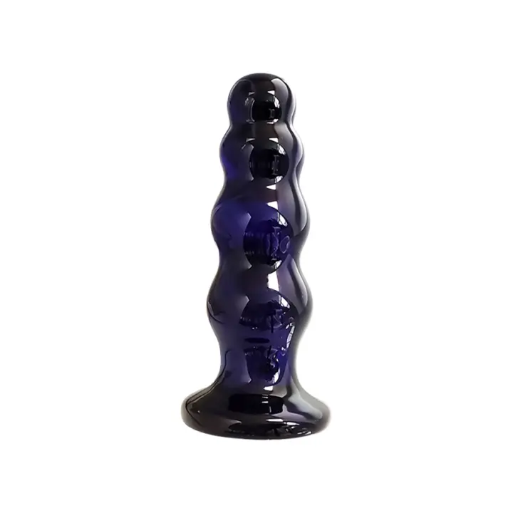 Juguetes sexuales de empuje Tapones anales - Juguetes anales Control de juguetes sexuales Vibrador de punto G con tapón anal, cuentas anales con 10 masajeadores de próstata vibratorios, juguetes sexuales anales para hombres y mujeres - 1