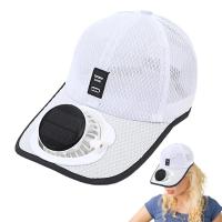Sombrero de verano con carga solar para hombres y mujeres, malla transpirable, protección solar, sombrilla para exteriores, lengua de pato, sombrero de playa - details 0