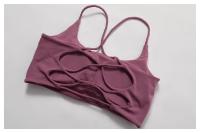 Sujetador Deportivo Sexy para Mujeres Top de Gimnasio Entrenamiento Correr Cruz Yoga Sujetador de Yoga Stretch Ropa Interior Fitness para Mujeres Material de Nylon Temporada Primavera/Verano - details 34
