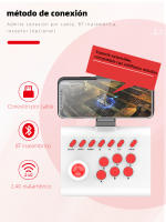 Joystick Arcade para juegos de PC, Joysticks de lucha para PS4/PS3/Switch/Android/iOS/MAME - details 2