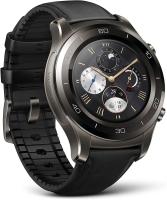 Hot Huawei Watch 2 Sport Smartwatch Bisel de cerámica - Correa negra de carbono (garantía de EE. UU.) - details 5