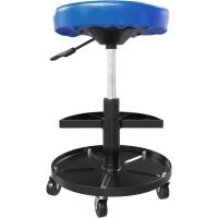 Taburete de Neumático Rojo con Almacenamiento 390-520mm 2 Estantes Muebles y Organización - details 12