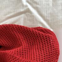 Bolso de hombro, bolso de punto ahuecado, bolso de hilo de algodón, bolso de mano de ganchillo, bolso de paja de playa bohemio de gran capacidad para estudiantes - details 3