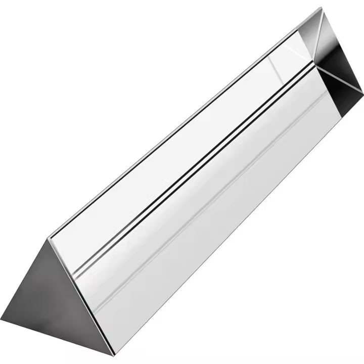 Cristal óptico de 6 ", prisma Triangular, fabricante de arcoíris, Prisma equilátero - 1