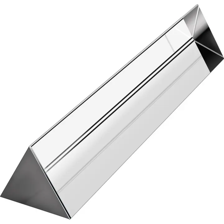 Cristal óptico de 6 ", prisma Triangular, fabricante de arcoíris, Prisma equilátero - 1