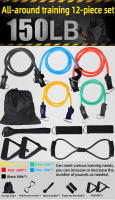 Juego de bandas de resistencia para culturismo, equipo de gimnasio en casa, entrenamiento profesional, bandas de goma elásticas para Fitness, 12 Uds. - details 1