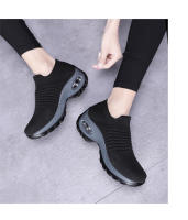Zapatos deportivos de mujer con cojín de aire tejido ultraligero para caminar a diario - details 6