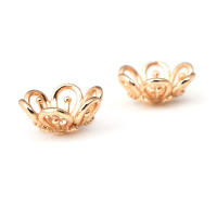 Tapas de Abalorios de Brasso Dorado 18K de Alta Calidad Accesorios de Joyería DIY para Collares y Pendientes - details 4