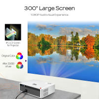 AUN-proyector AKEY6 1080P, 4K, WIFI, inalámbrico, misma pantalla, Android 9,0, cine en casa inteligente - details 5