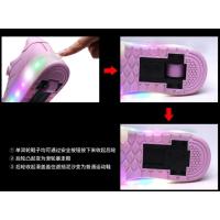 Zapatillas luminosas de dos ruedas con carga USB 2025, zapatos de patín con luz Led para niños, zapatillas de deporte para niños - details 10