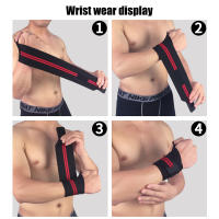 Muñequera piezas para levantamiento de pesas, muñequera de entrenamiento cruzado, correa para el pulgar, Crossfit, Powerlifting, 1 unidad - details 2