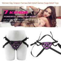 Cinturón de arnés ajustable OLOEY Correa para pantalones lesbianos Juguetes sexuales con anillos para mujeres - details 0
