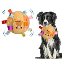 Bola de Juguete de Peluche para Perros Juguete Interactivo con Campanillas para Perros y Gatos - details 4