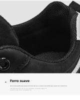 Nuevos zapatos de moda para hombre con suela gruesa resistente al desgaste, zapatos de plataforma suave, versátiles e informales. - details 10