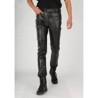 Pantalones para hombre joven, nuevo estilo, corte ajustado, diseño adelgazante de gran tamaño, motociclismo - details 2