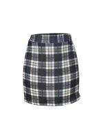 Media falda elegante de cintura elástica estilo Qianniao, Falda corta de cintura alta que abraza la cadera - details 22