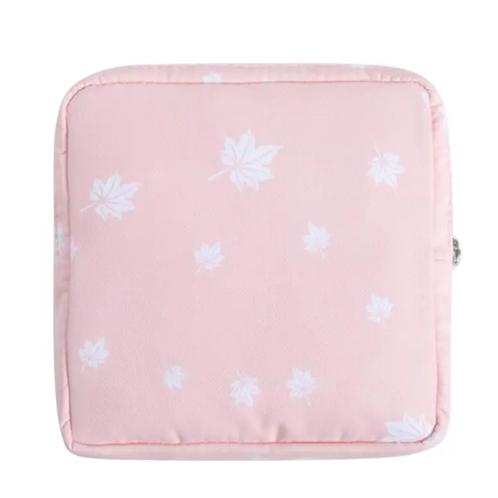 Bolsa de Viaje Portátil Bolsa de Almacenamiento de Maquillaje con Cierre de Cremallera - 1