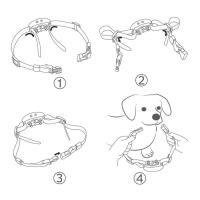 Tapón automático para ladridos de perros, Collar antiladridos rosa, carga magnética, Collar vibratorio de descarga eléctrica para suministros para mascotas - details 0