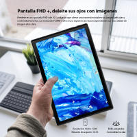 Tablet Android 10 de Blackview Tab 8E 10.1 Pulgadas con WIFI 3GB RAM 32GB ROM Cámara Trasera de 13MP Batería de 6580mAh Octa Core Dual Speakers Soporte USB OTG Pantalla de 1920x1200 - details 2