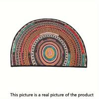 Alfombra Bohemia Semi-Redonda Pieza Única Antideslizante Ideal para Decoración del Hogar y Estilo de Granja Regalo Perfecto para Cocina o Habitación - details 4