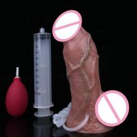 Empaque privado SEXY SXXY Multi-tipo Ultra Squirt Dildo Sucker Silicona Tacto de Piel Plug Anal Con Función de Eyaculación Para Hombres Sexo - details 16