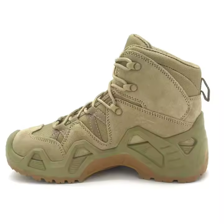 Botas tácticas, botas de combate, calzado de montañismo de exterior medio y alto, fuerzas especiales de campo, calzado de entrenamiento para el desierto - 1