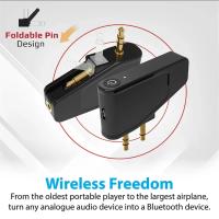 Adaptador Bluetooth 5,3 para avión y avión, transmisor A2DP para auriculares inalámbricos con cancelación de ruido, Aonic 40 50 - details 3