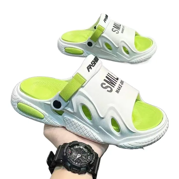 Oferta Gran para Hombre Sandalias de Suela Blanda EVA Zapatos de Playa Antideslizantes - 1