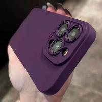 Funda de Silicona Líquida de Lujo para iPhone A Prueba de Golpes, Bumper Suave, Accesorios de Electrónica - details 5