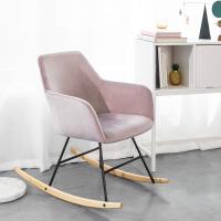 Relax Tejido de Terciopelo Rosa Claro Alto de Asiento 42 cm - details 2