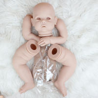 Accesorios Reborn de silicona para niños pequeños, Kit de muñeca sin terminar, 26 pulgadas, Color fresco, tacto suave, sin pintar - details 0