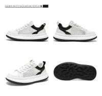 Moda 2025 Zapatos Blancos Cómodos y Ligeros para Hombres en Primavera y Verano - details 24