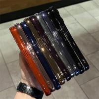 Chapado de lujo para Magsafe funda de carga inalámbrica para iPhone 16 15 14 Plus 13 12 11 Pro X XR XS Max cubierta magnética suave transparente - details 13