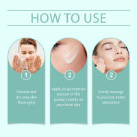 La crema de colágeno para el cuidado hidrata el tono de la piel, reafirma la piel, rejuvenece y revitaliza la crema facial. - details 3