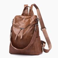 Mochila de cuero para mujer, morral de viaje de moda salvaje, mochila de ocio, nueva versión coreana - details 3