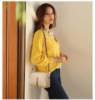 Bolso de Concha Bolso de Hombro Simple Monedero Texturizado Elegante Bolso Pequeño Cruzado - details 10