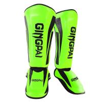 Kickbo Bo espinilleras Muay Thai artes marciales Sanda Wushu Protector de pierna Taekwondo tobilleras - details 13