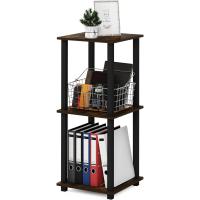 Mesa Auxiliar Simplista, Madera compuesta, Espresso/Negro, 2 Unidades - details 31